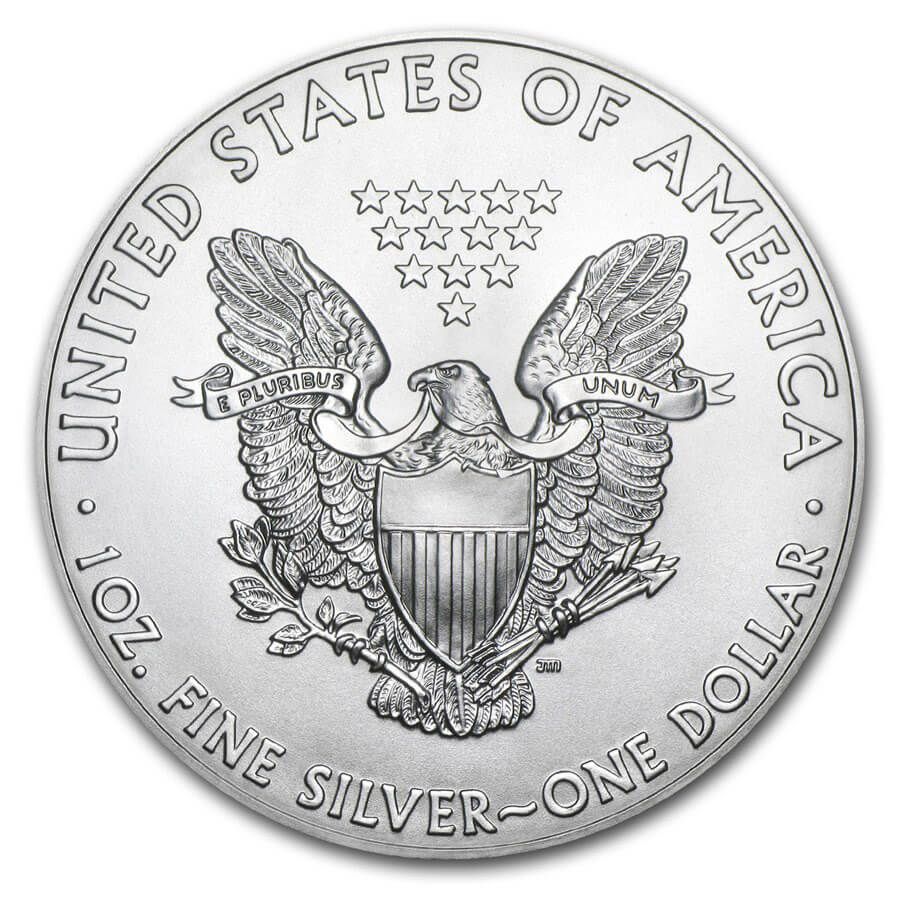1 ounce Silver Coin - American Eagle - Mixed Years thumbnail 2