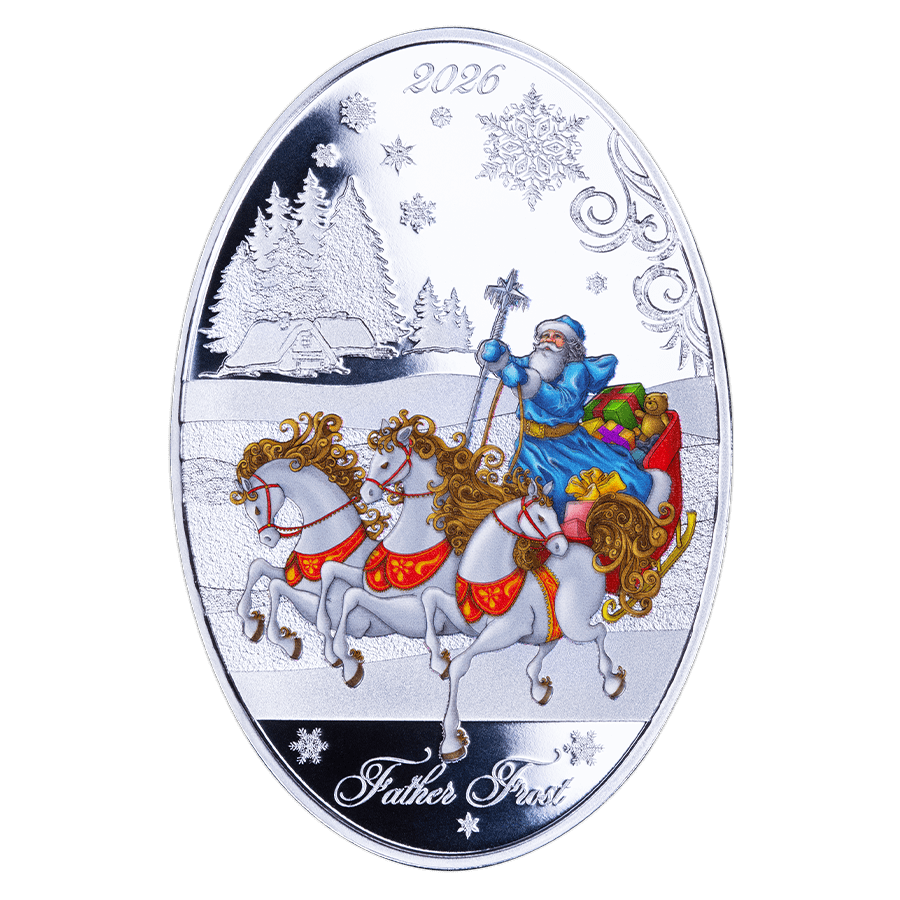1 ounce Silver Coin - Father Frost 2026 — photo 1