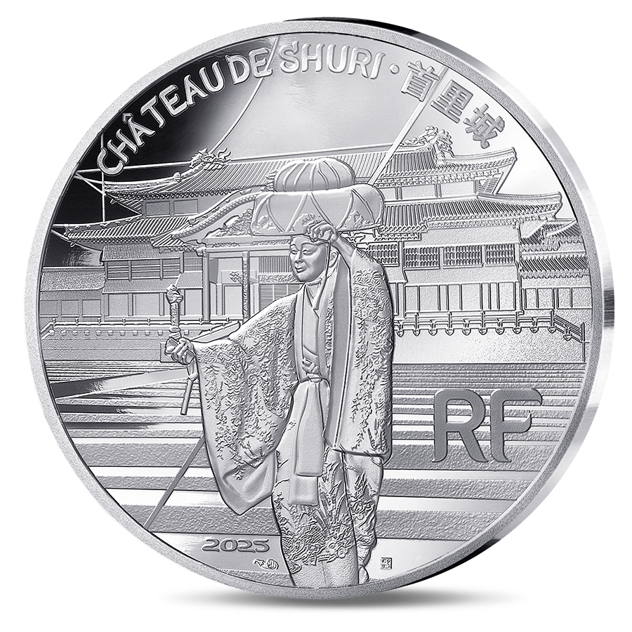22.2 gram Silver Coin - Unesco Shuri Castle Proof 2025 — photo 1