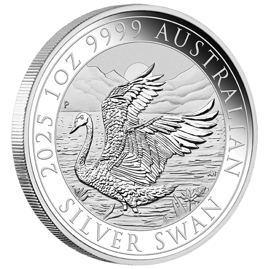 1 ounce Silver Coin - Australian Swan 2025 thumbnail 3