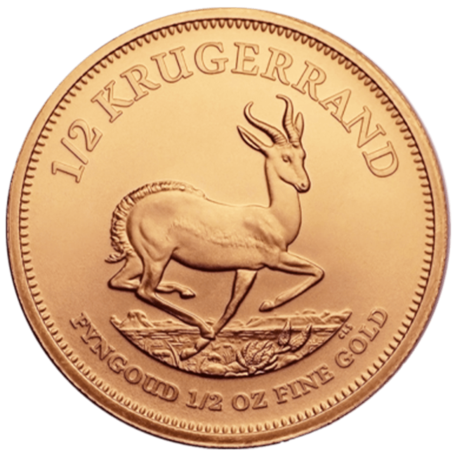 1/2 ounce Gold Coin - Krugerrand - Mixed Years — photo 1