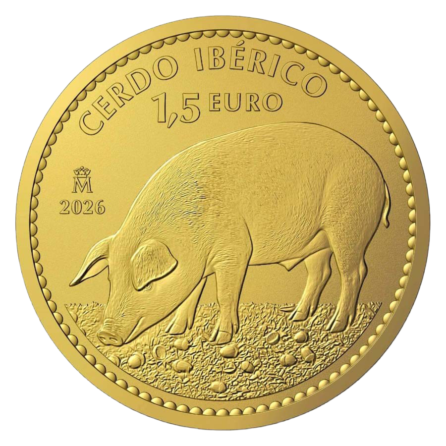 1 ounce Gold Coin - Iberian Pig Reverse Proof 2026 — photo 1