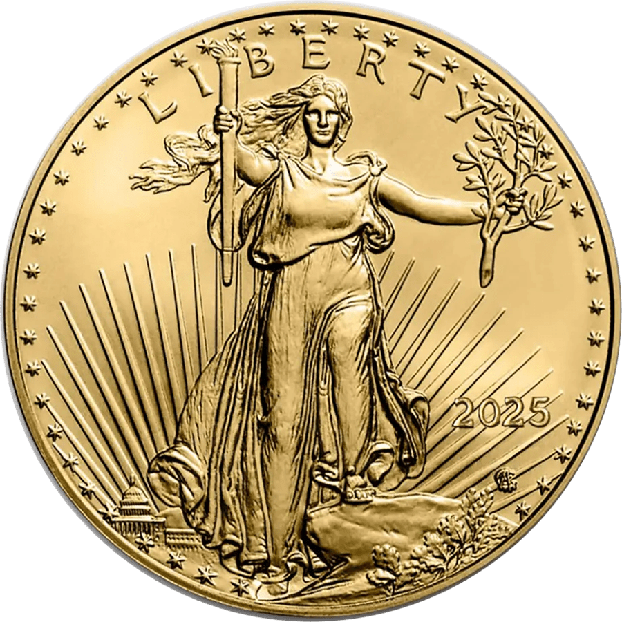 1 ounce Gold Coin - American Eagle 2025 — photo 1