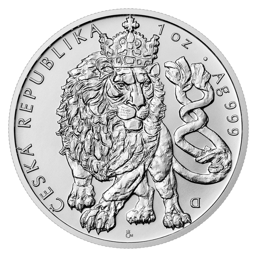 1 ounce Silver Coin - Czech Lion 2026 — photo 1