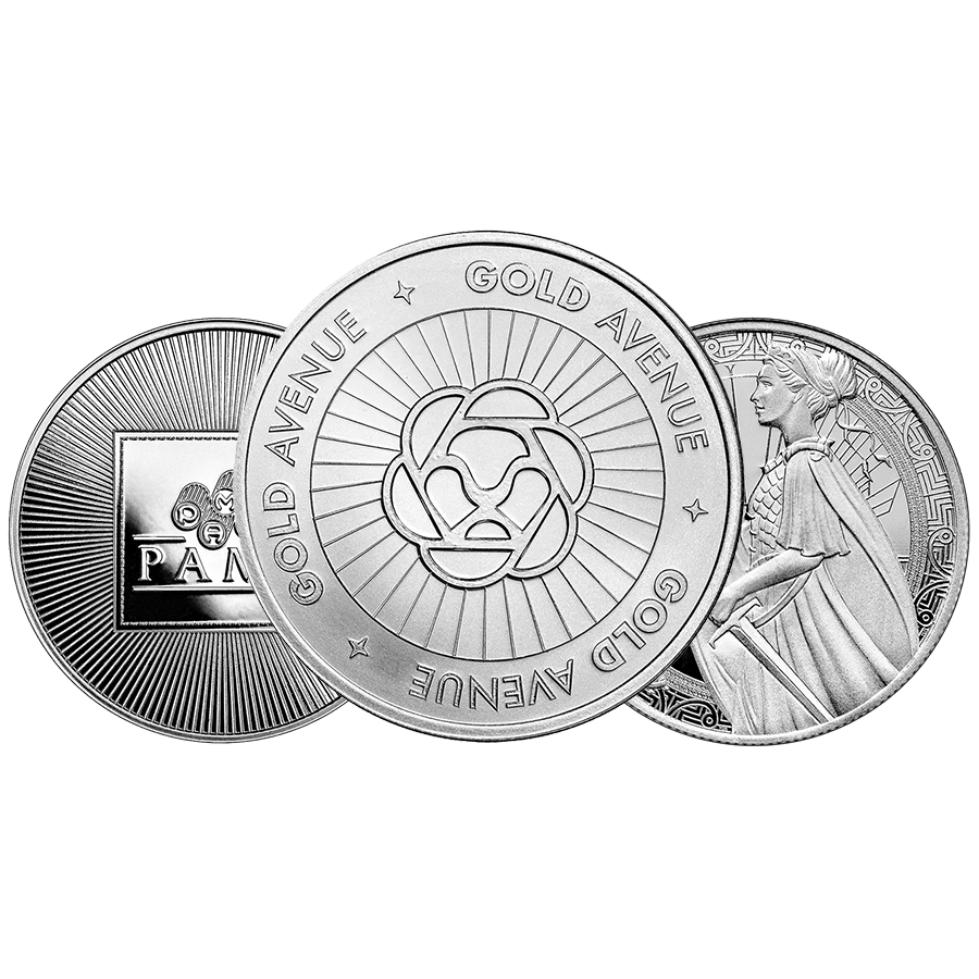 1 ounce Silver Round - Random Mint — photo 1