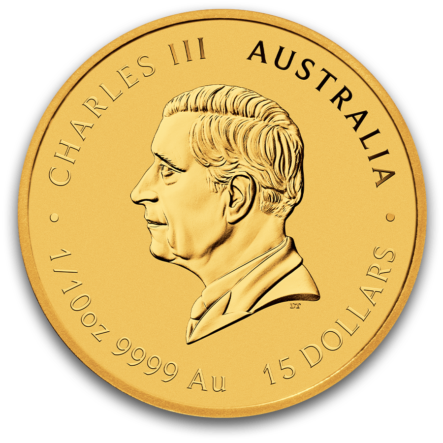 1/10 ounce Gold Coin - Australian Lunar Horse 2026 (Series III) thumbnail 2