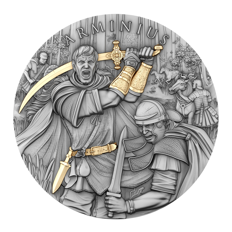 2 ounce Silver Coin - Arminius — photo 1