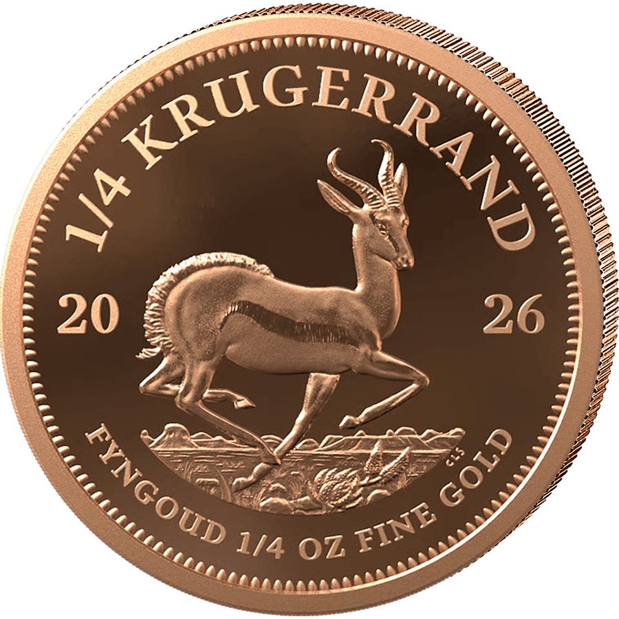 5 Coin Gold Set - Krugerrand Proof 2026 thumbnail 3