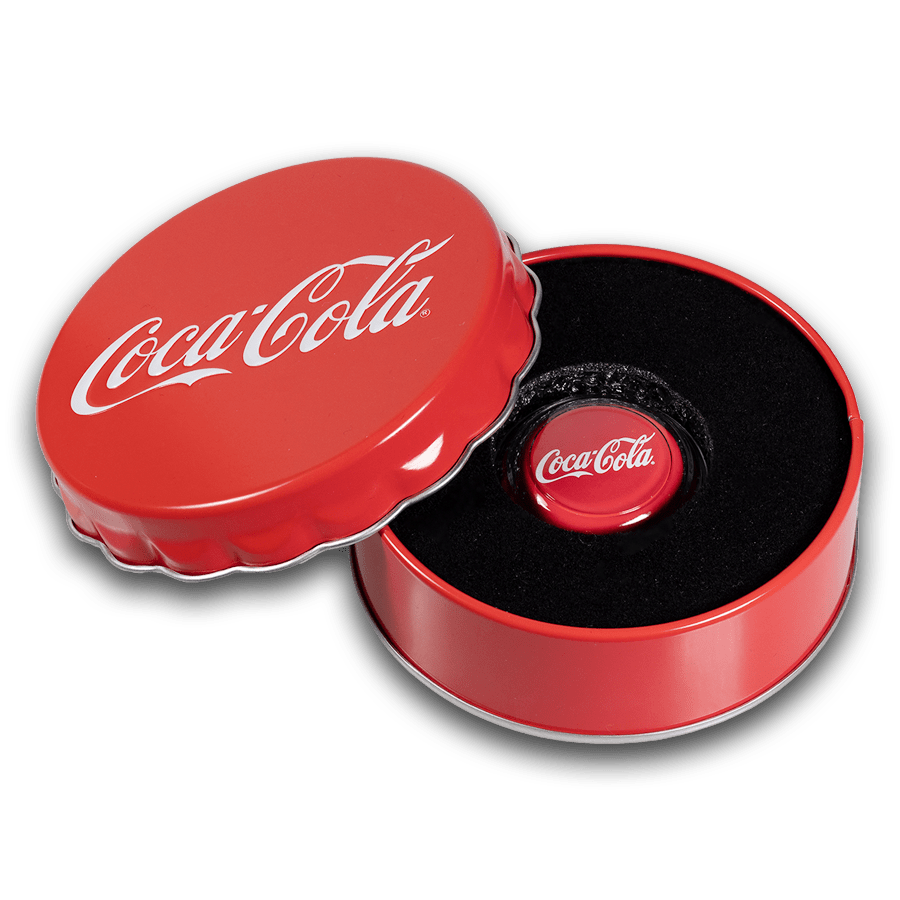 6 gram Silver Bottle Cap - 3D Coca-Cola® thumbnail 7