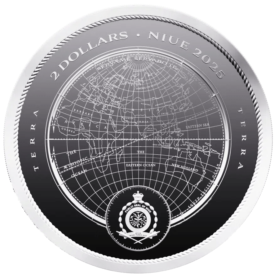 1 ounce Silver Coin - Terra 2025 thumbnail 2