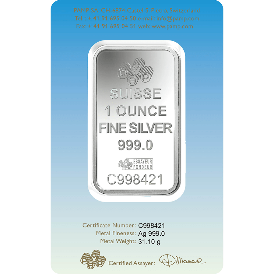 1 ounce Silver Bar - PAMP Suisse Ka'Bah Mecca  thumbnail 2