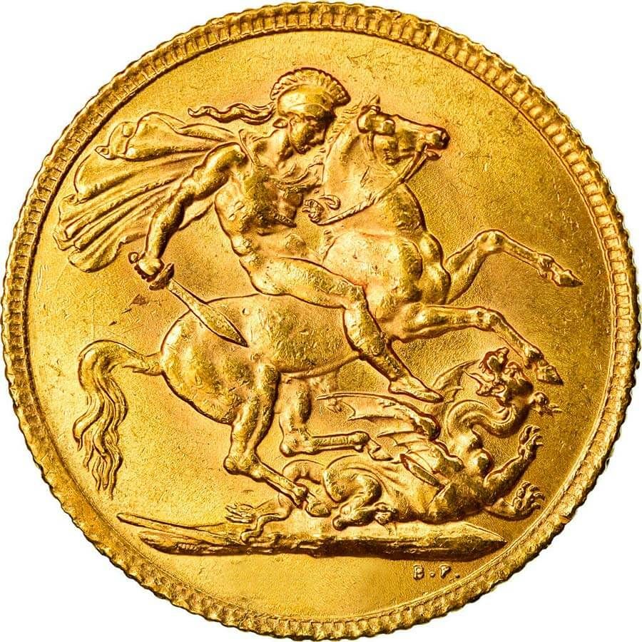 Sovereign Gold Coin - King George V - 1911-1932 thumbnail 2