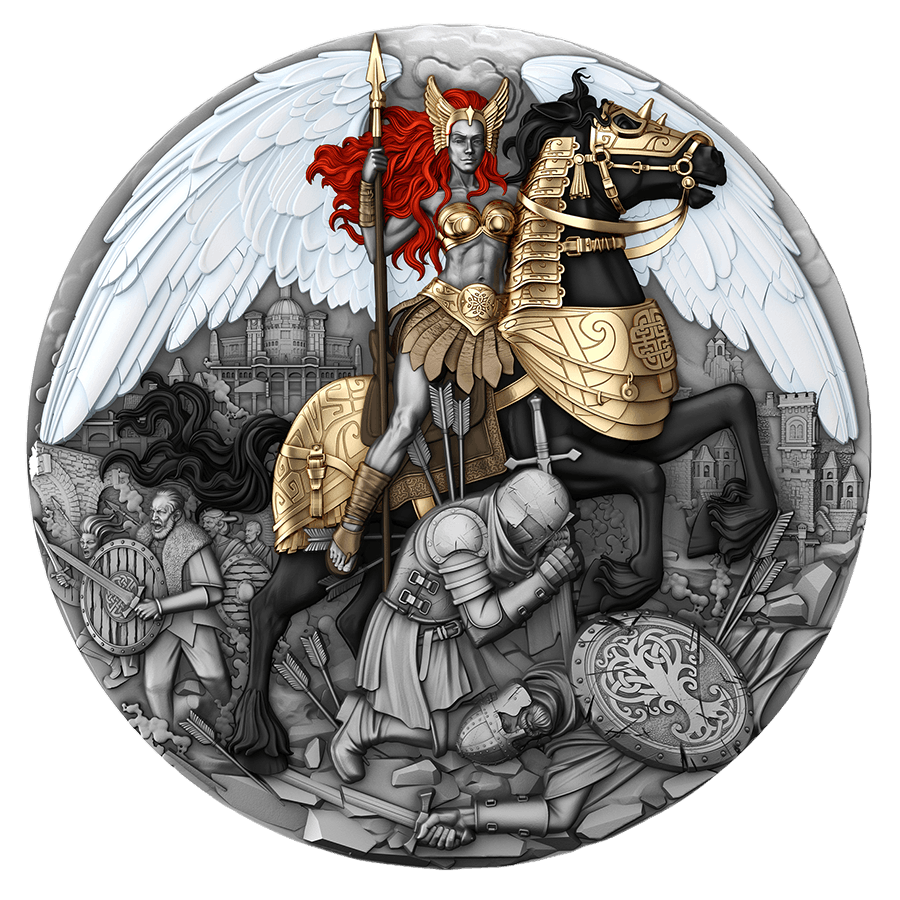 2 ounce Silver Coin - Valkyrie — photo 1