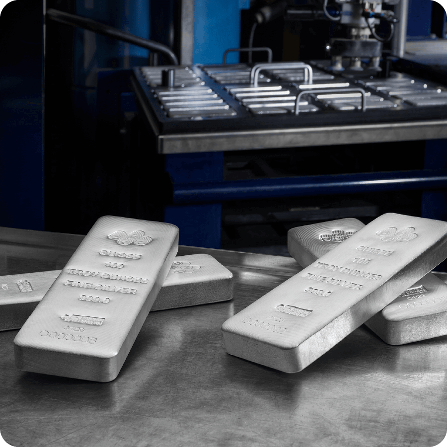 100 ounce Silver Bar - PAMP Suisse thumbnail 4