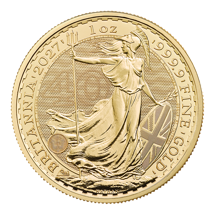 1 ounce Gold Coin - Britannia 2027 — photo 1