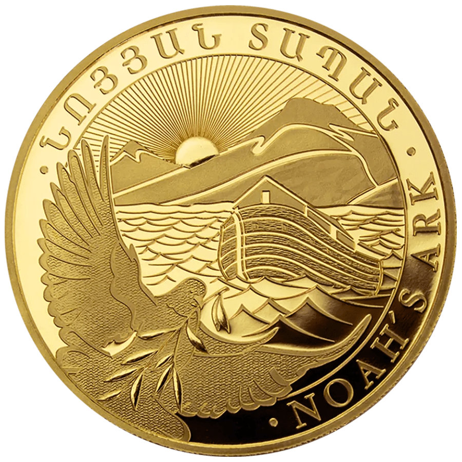 1/2 ounce Gold Coin - Armenia Noah's Ark 2025 — photo 1