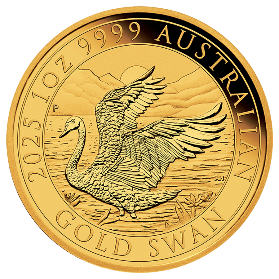 1 ounce Gold Coin - Australian Swan 2025 — photo 1