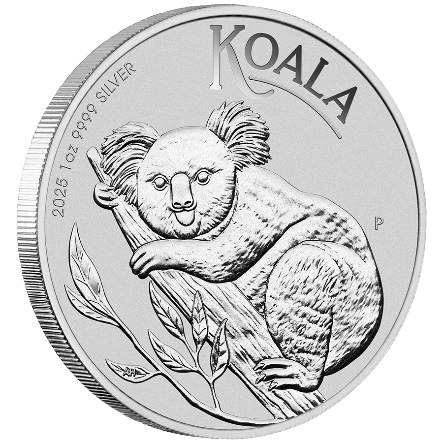 1 Ounce Silver Coin - Australia Koala 2025 thumbnail 3