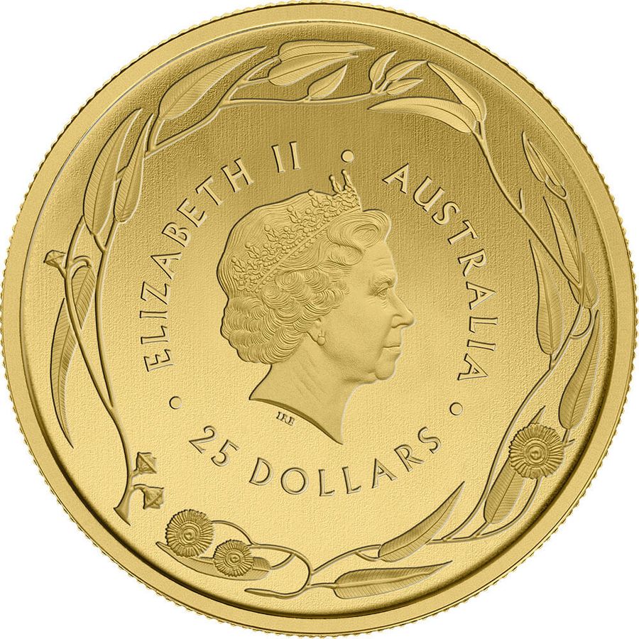 1/4 oz Fine Gold Coin 999.9 - Kangaroo Veriscan BU Mixed Years thumbnail 4