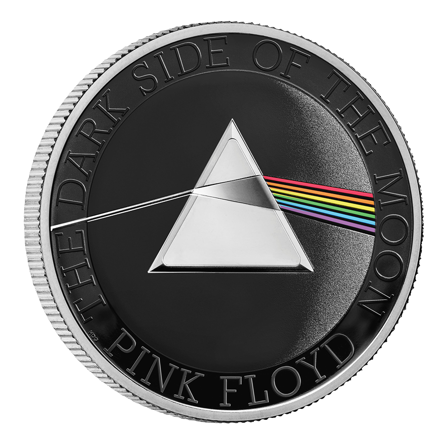 1 ounce Silver Coin - Music Legends Pink Floyd Colorized Proof — photo 1