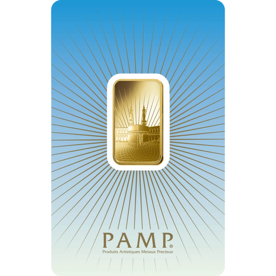 10 gram Gold Bar - PAMP Suisse Ka'Bah Mecca — photo 1