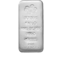 1 kg Silver Bar - PAMP Suisse