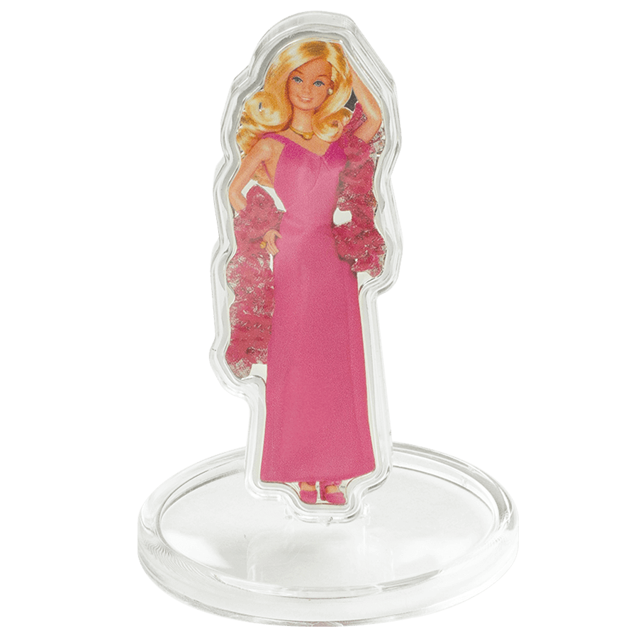 1 ounce Silver Coin I Love Barbie™ - Superstar Barbie™ thumbnail 3