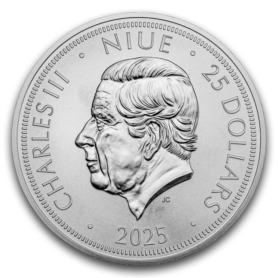 10 ounce Silver Coin - Czech Lion 2025 thumbnail 2