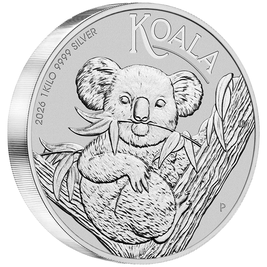 1 kilogram Silver Coin - Australian Koala 2026 thumbnail 3