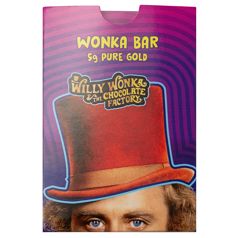 5 gram gold Bar - Wonka Chocolate thumbnail 5