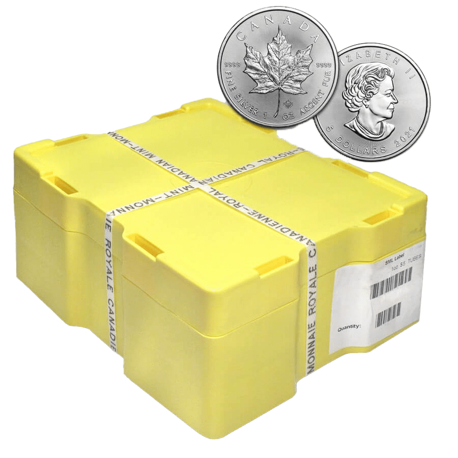 500 Coins Maple Leaf Silver Monster Box (Mixed Years) — photo 1