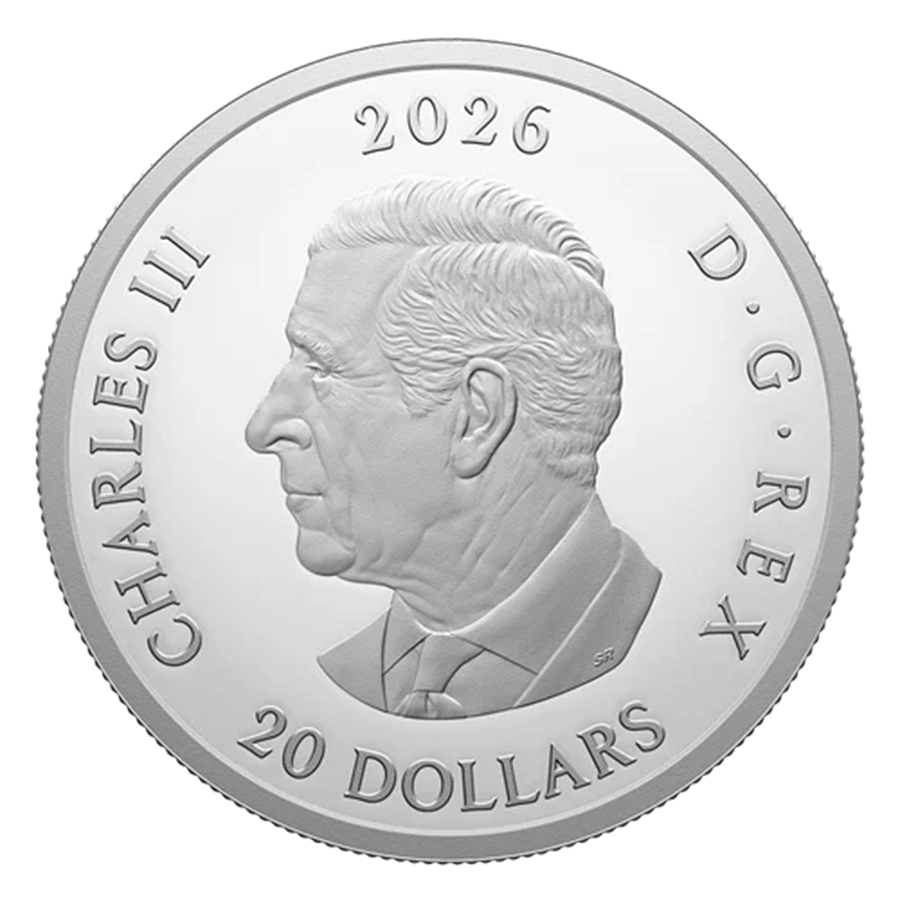 1 ounce Silver Coin - Kluane National Park Proof thumbnail 3