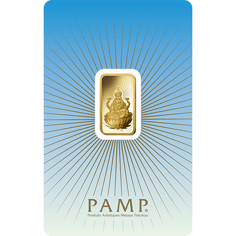 5 gram Gold Bar - PAMP Suisse Lakshmi  — photo 1