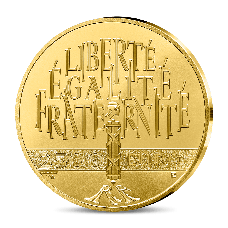 16.25 gram gold Coin - The French Genius thumbnail 2