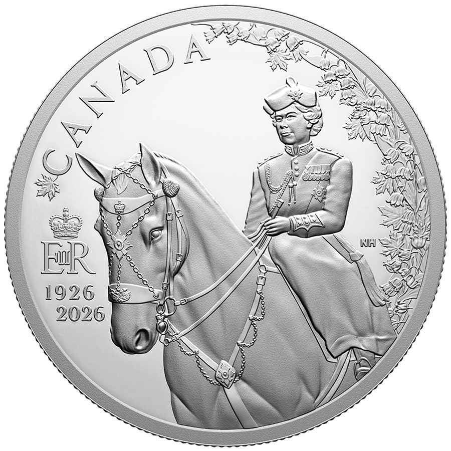 2 Coin Silver Set - 100th Anniversary Queen Elizabeth thumbnail 2