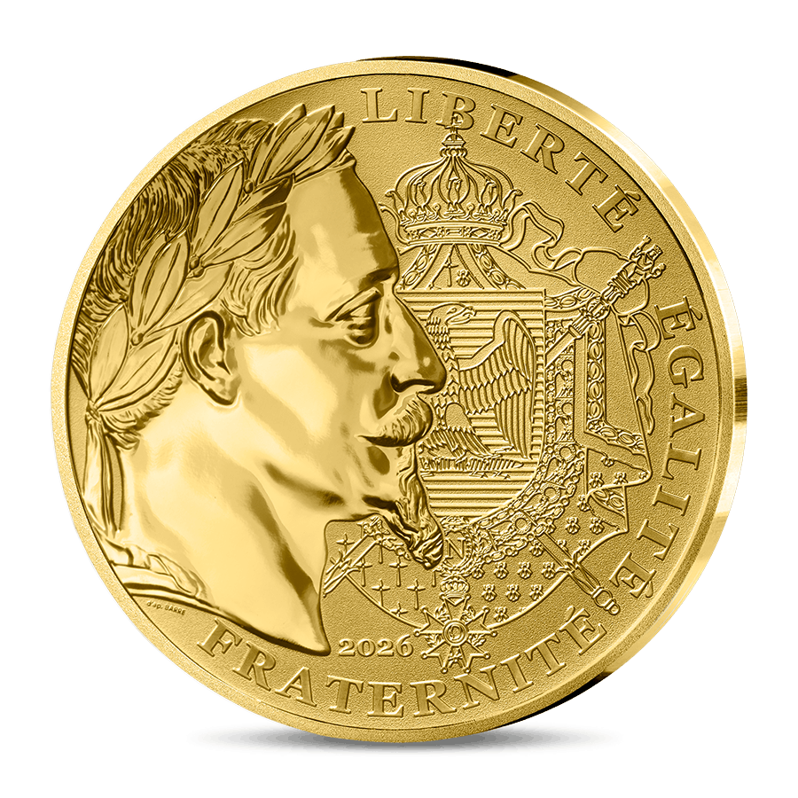 3 Coin Gold Set - Napoleon III — photo 1