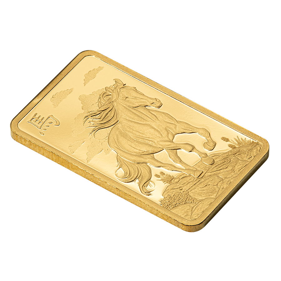 5 gram Gold Bar - PAMP Suisse Lunar Horse 2026 thumbnail 7
