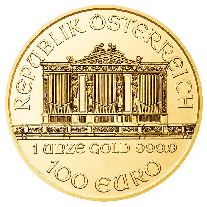 1 ounce Gold Coin - Philharmonic - Mixed Years thumbnail 2