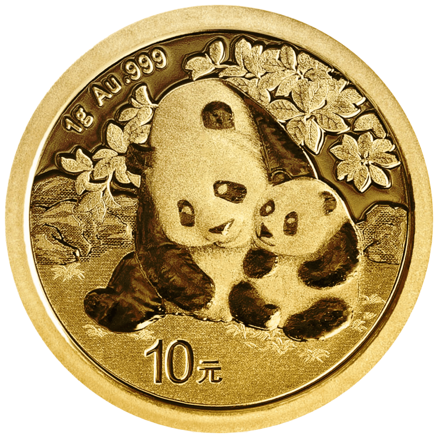 1 gram Gold Coin - Panda 2024 — photo 1