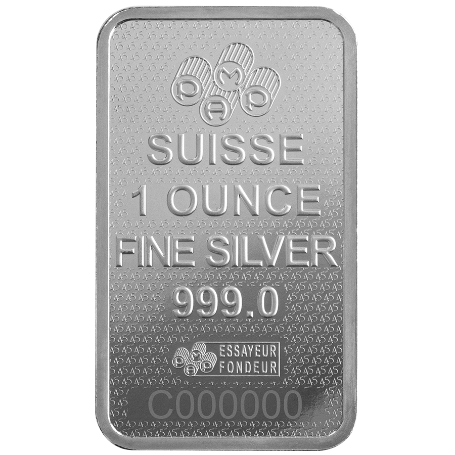 1 ounce Silver Bar - Lady Fortuna 45th Anniversary thumbnail 4