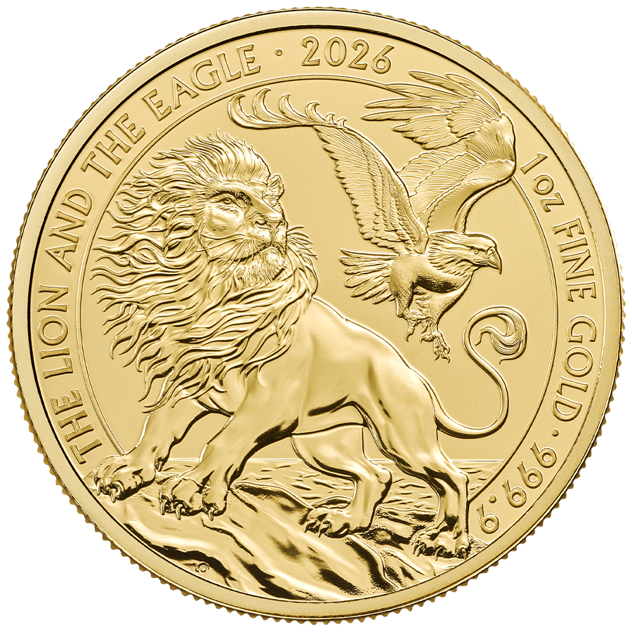 1 ounce Gold Coin - The Lion and the Eagle 2026 — photo 1
