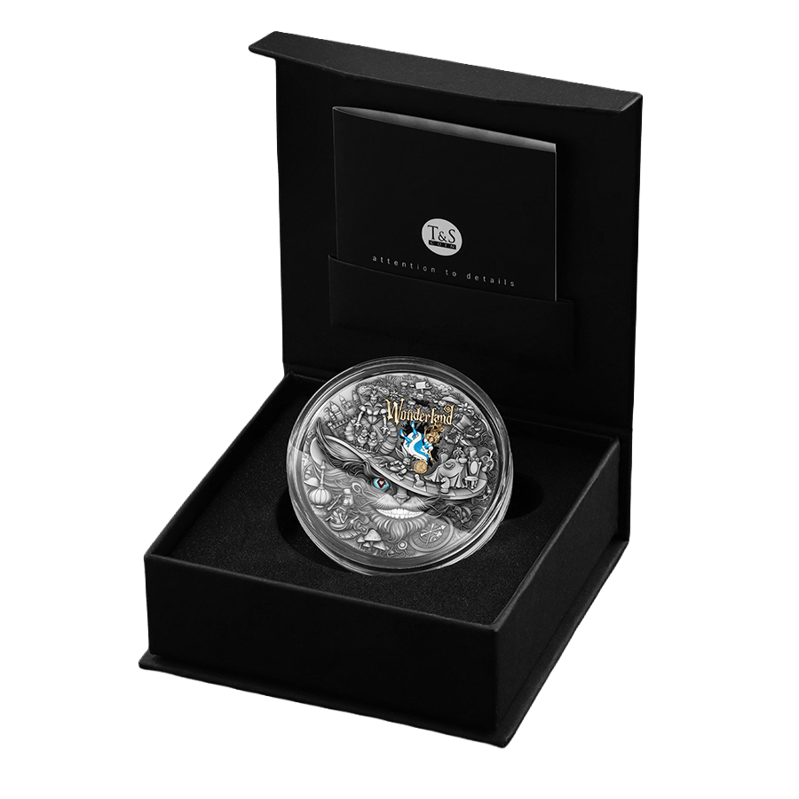 2 ounce Silver Coin - Wonderland thumbnail 3