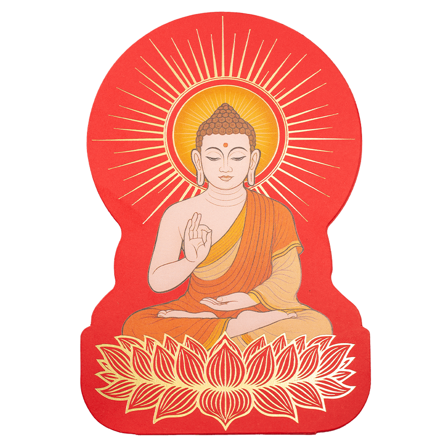 5 gram Gold Bar - Buddha with Lotus thumbnail 5
