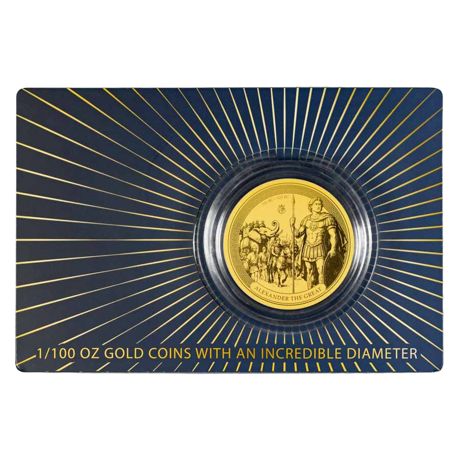 1/100 oz Gold Coin - Emperors of the World - Alexander the Great 2026 — photo 1
