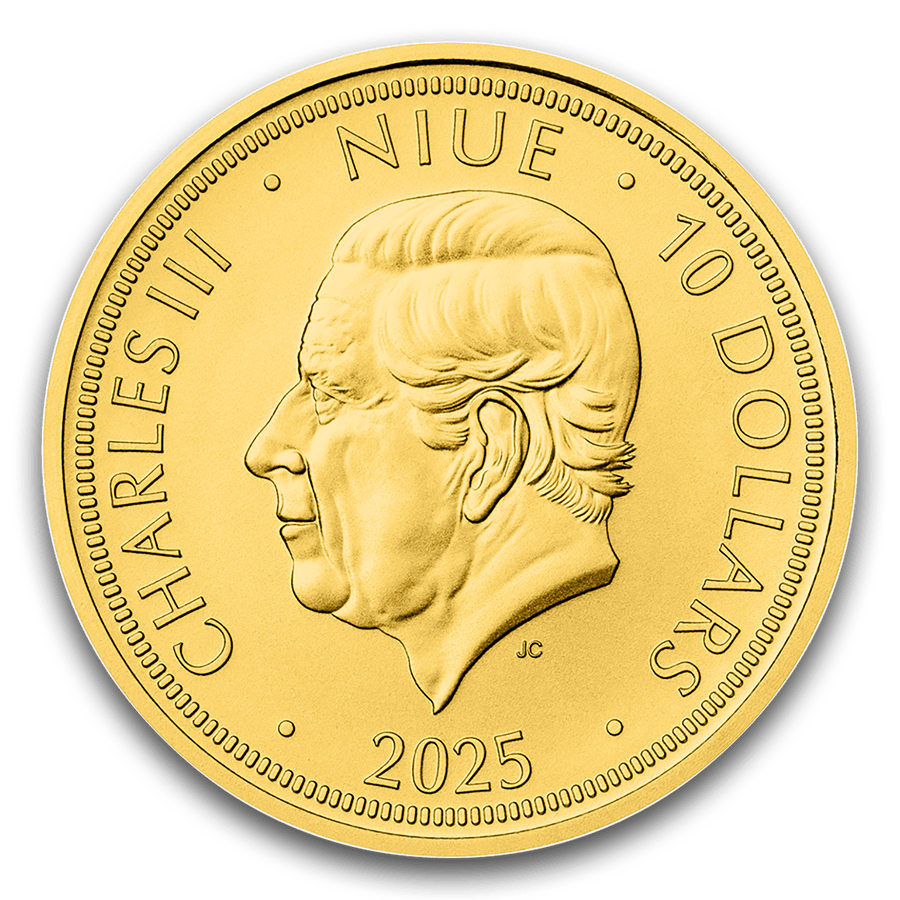 1/4 ounce Gold Coin - Czech Lion 2025 thumbnail 2