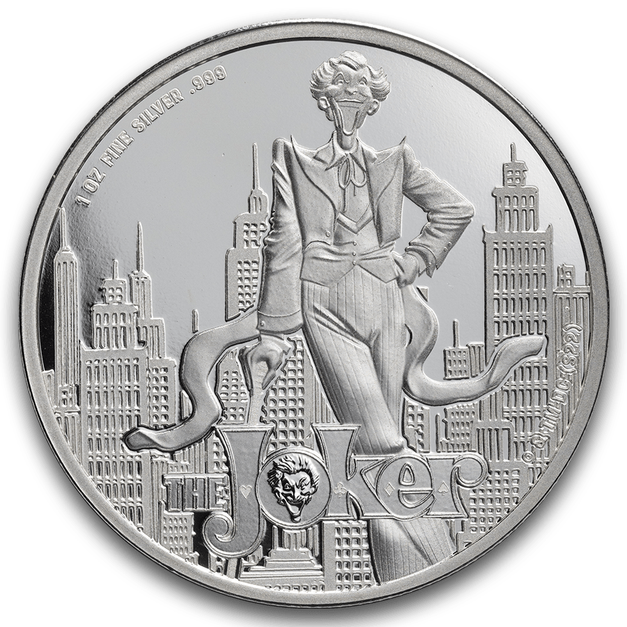 1 ounce Silver Coin - The Joker 2024 — photo 1