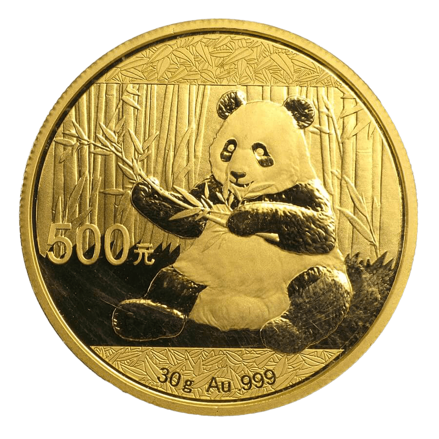 30 gram Gold Coin - Panda 2017 — photo 1