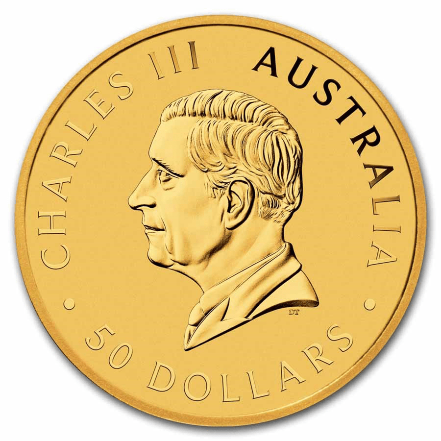 1/2 ounce Gold Coin - Kangaroo 2024 thumbnail 2