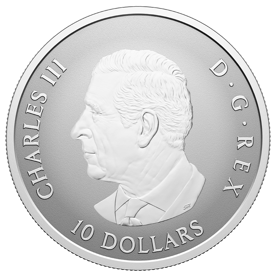 1/2 ounce Silver Coin - Gleaming Maple Leaves thumbnail 2