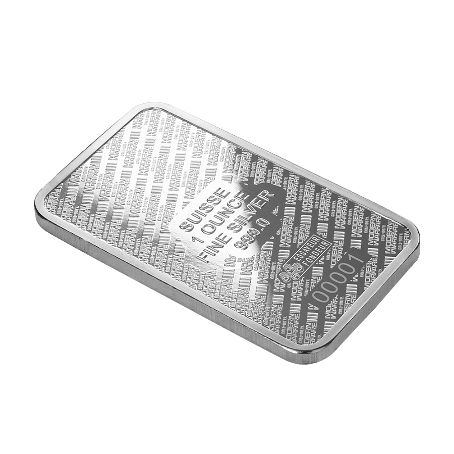 1 ounce Silver Bar - Call of Duty (with frame) thumbnail 10